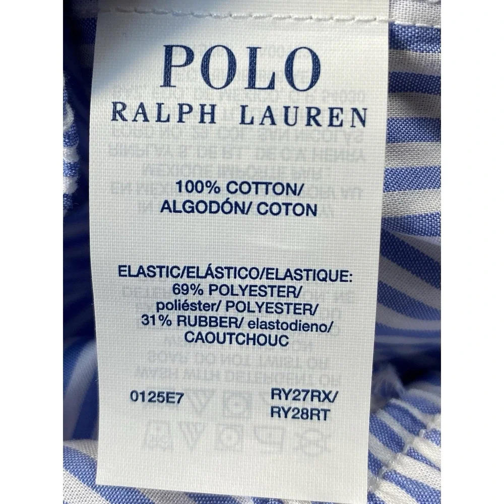 Polo Ralph Lauren Mens 1XT Pajamas Lounge Pant Sleepwear 100% Cotton Striped NWT